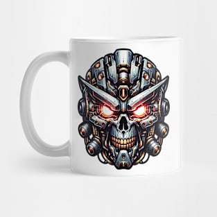 Biomech Skull S01 D58 Mug